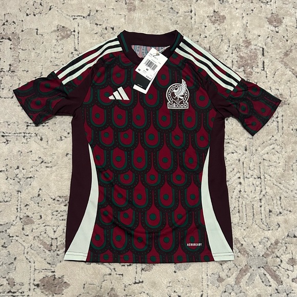 Adidas Authentic Mexico National Team 2024-25 Soccer IP6364 Jersey Youth Sz: M - Picture 1 of 5